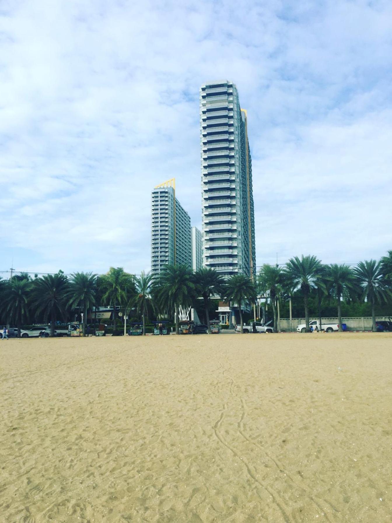 Ferienwohnung 2 ห้องนอน 2 ห้องน้ำ Seaview Jomtien ชั้น18 Exterior foto