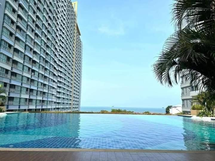 Ferienwohnung 2 ห้องนอน 2 ห้องน้ำ Seaview Jomtien ชั้น18 Exterior foto