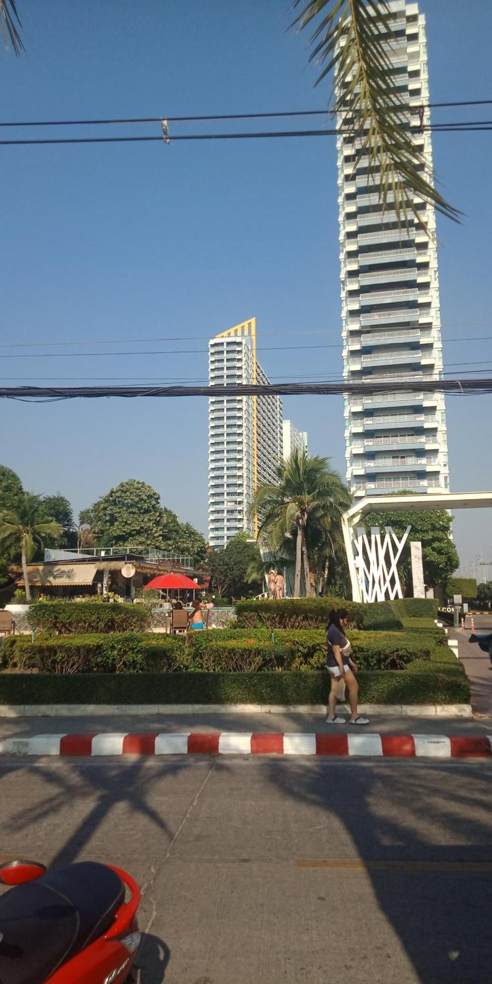 Ferienwohnung 2 ห้องนอน 2 ห้องน้ำ Seaview Jomtien ชั้น18 Exterior foto