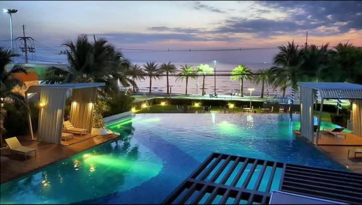 Ferienwohnung 2 ห้องนอน 2 ห้องน้ำ Seaview Jomtien ชั้น18 Exterior foto