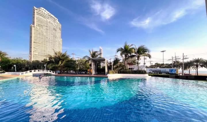 Ferienwohnung 2 ห้องนอน 2 ห้องน้ำ Seaview Jomtien ชั้น18 Exterior foto